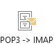 Convert POP3 to IMAP Account button