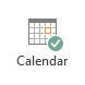 Default Calendar button