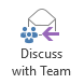 Discuss with Team button