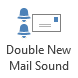 Double New Mail Sound button