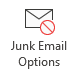 Junk Email Options button