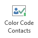 Highlight or Color Code emails from known Contacts