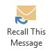 Recall This Message button