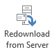 Redownload a message from the mail server