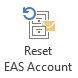 Reset EAS Account button