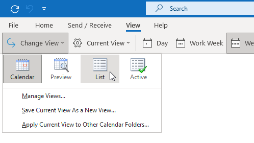 Changing your Calendar view to the List view makes moving your items much easier.