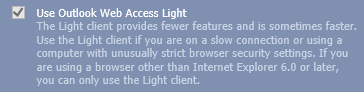 OWA light is your only choice for OWA 2007 in IE11, or not…? (click on image to see the full logon dialog)