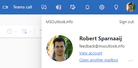 “Open another mailbox” command in Outlook on the Web (Microsoft 365 - Exchange Online).