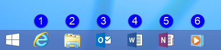 Pressing the Windows logo key + 3 on the keyboard will launch Outlook. Don’t count the Start Menu button.