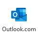 Outlook Hotmail Connector account button