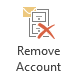 Remove Account button
