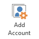 Manually add a 3rd party Outlook Connector mail account type like Kerio Connect, Zimbra or Fax providers