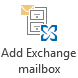Add Exchange mailbox button