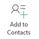 Button Add to Contacts