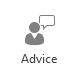Advice button
