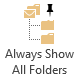 Always show all folders and hide Office 365 Groups in Outlook on the Web (OWA)