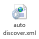 Autodiscover button