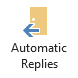 Enable Automatic Replies for another user or additional mailbox