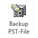 Backup PST-File button