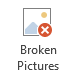 Broken Pictures button