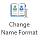 Change Name Format button