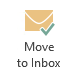 Move to Inbox button