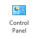 Control Panel button