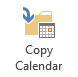 Copy Calendar button