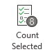 Count Selected Items button