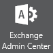 Exchange Admin Center button