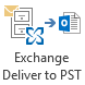 Exchange Deliver to PST button