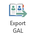 Export Global Address List (GAL) button