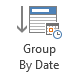 Group By Date button