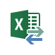 Exporting to or importing from Excel in Outlook 2013 button