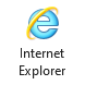 Internet Explorer button