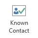 Known Contact button