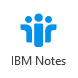IBM Notes button
