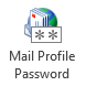 Mail Profile Password button