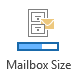 Mailbox Size button