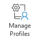 Manage Profiles button