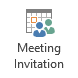 Meeting Invitation button