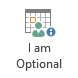 I am Optional button