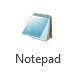 Notepad button