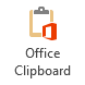 Office Clipboard button