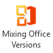 Mixing Office Versions button