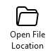 Open File Location button