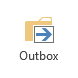 Outbox Folder button