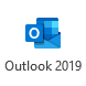 Outlook 2019 button
