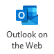 Outlook on the Web button