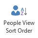 People View Sort Order button